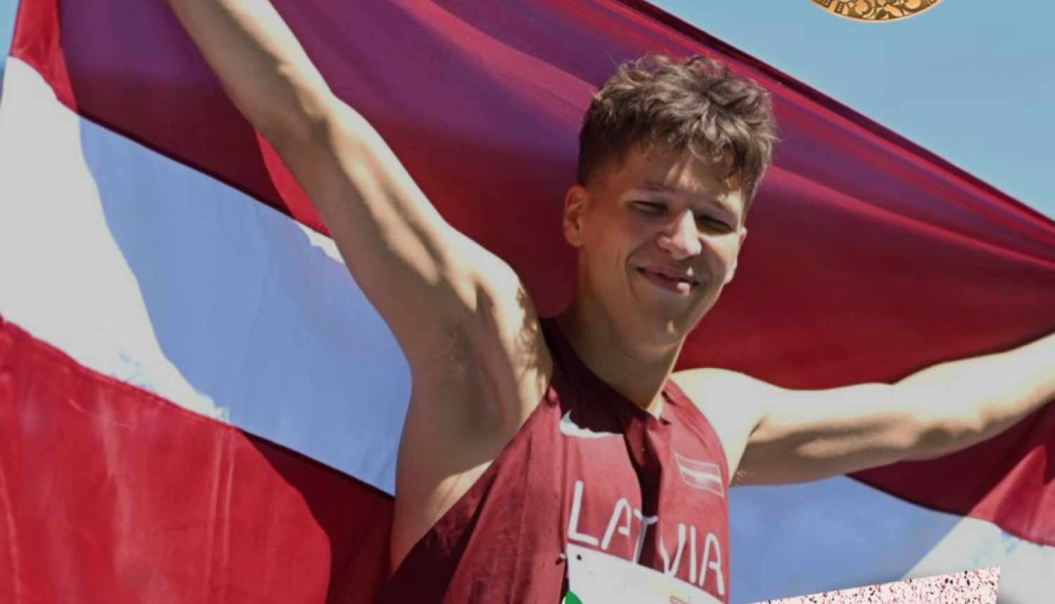 Jēkabpilietis Daniels Ģiedris izcīna bronzas medaļu Skopje, Maķedonijā.