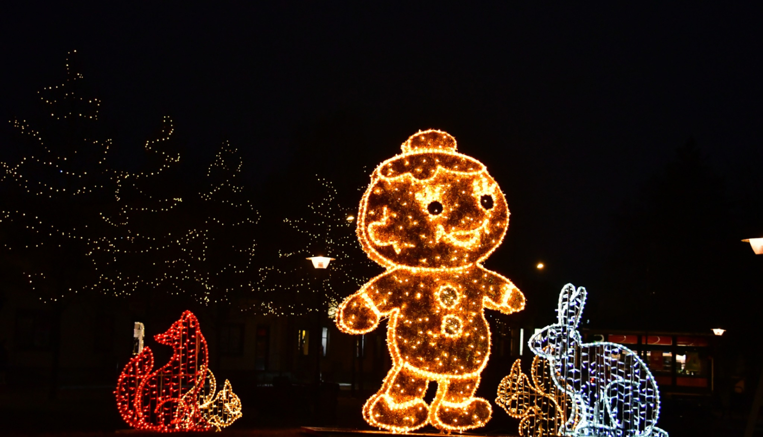 Ziemassvētku noformējums Kraukšķītis