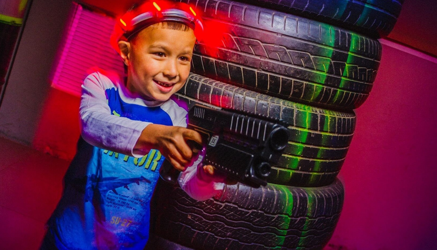 Atrakcijas Sēlijā - Laser tag