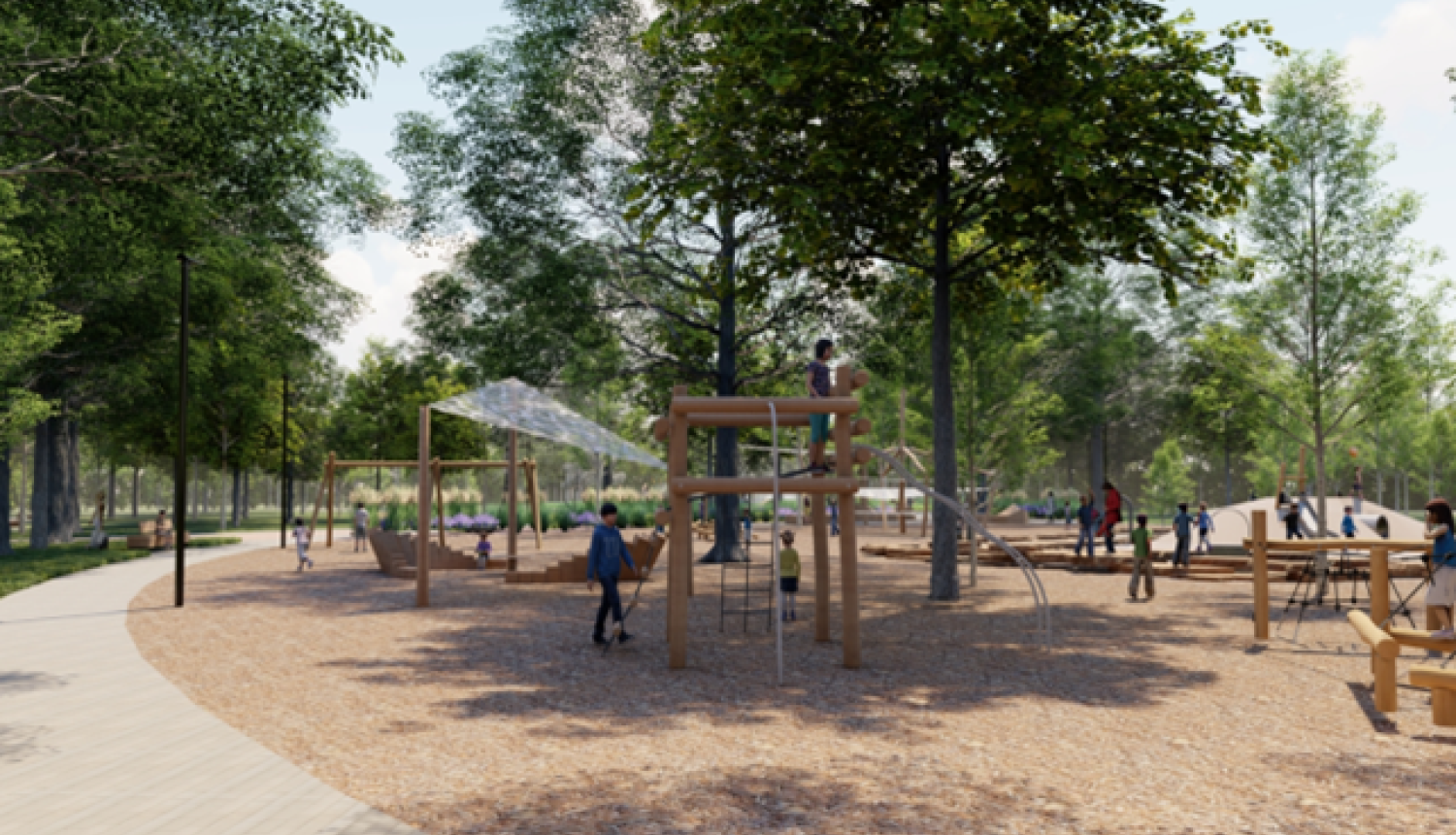 Parka vizualizācija