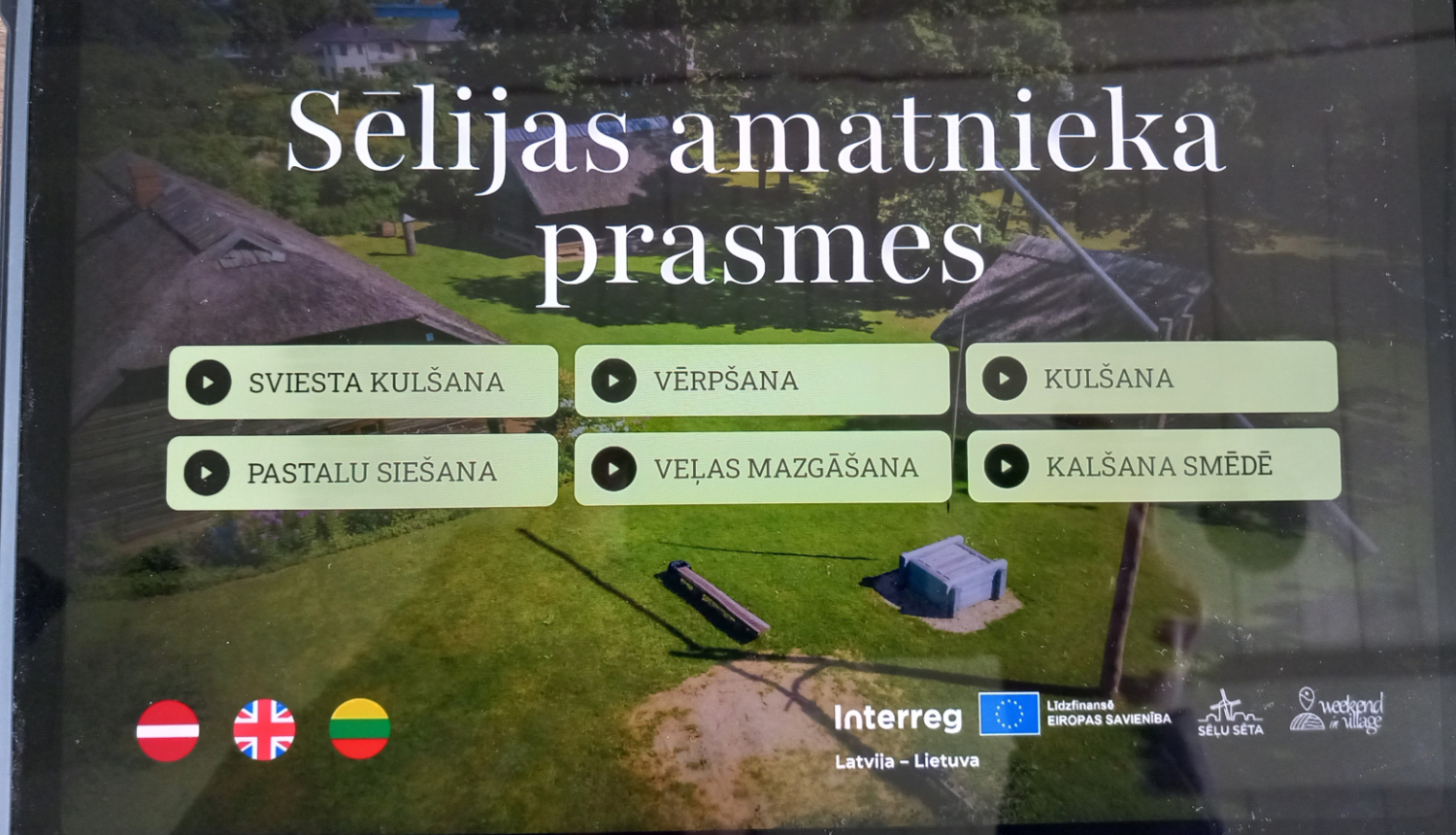Sēlijas amatnieku prasmes