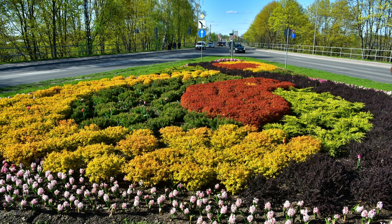 Puķu dobe Jēkabpilī