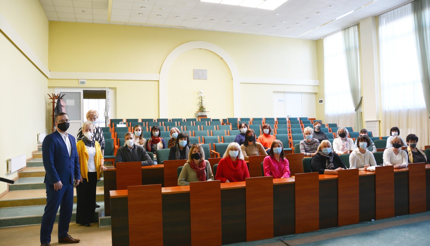 pedagogi no Cesvaines vidusskolas