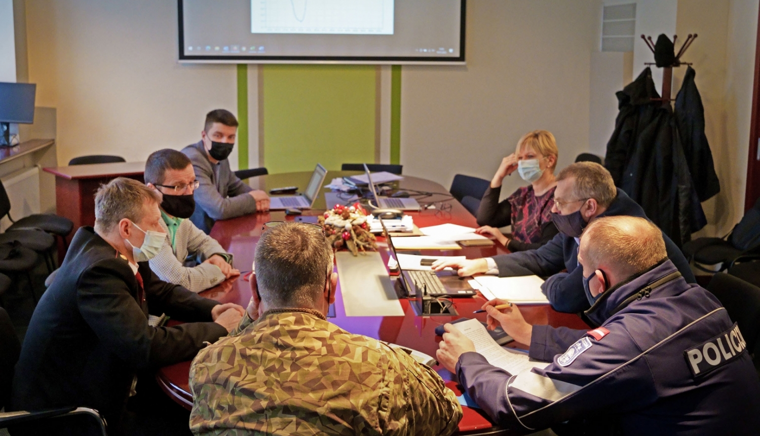 Civilās aizsardzības komisijas sēde