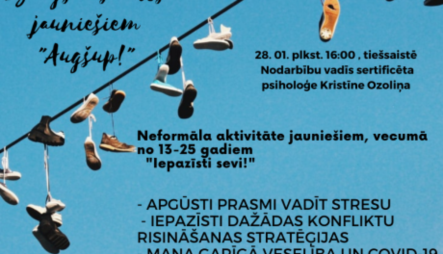 Izaugsmes cikls jauniešiem “Augšup!”