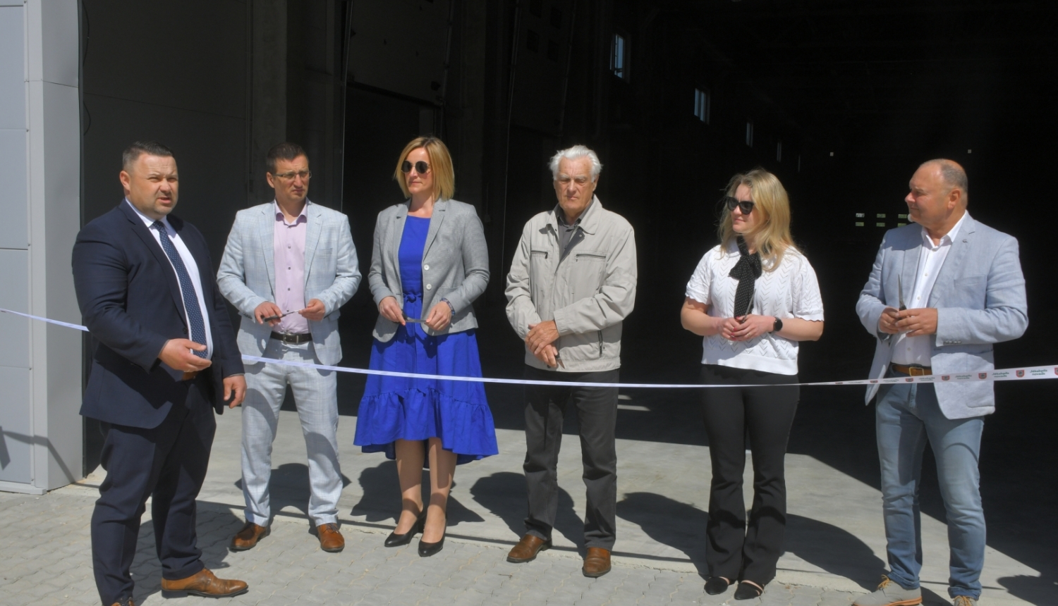 Projekta "Jēkabpils pilsētas teritorijas revitalizācija jaunu uzņēmumu izveidei" ietvaros uzbūvēta ražošanas ēka