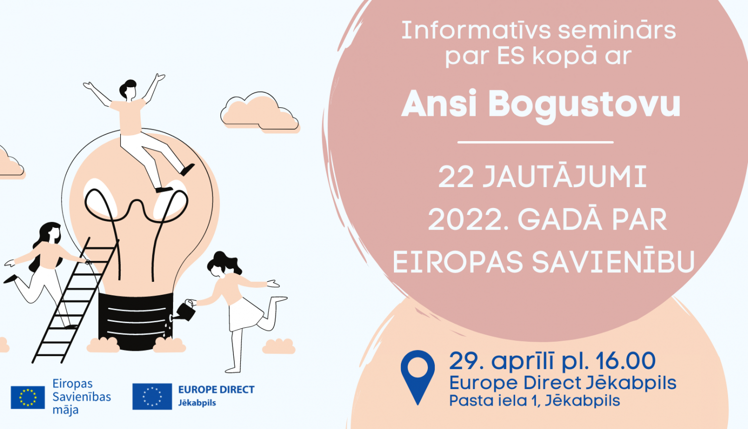 Informatīvā semināra posteris