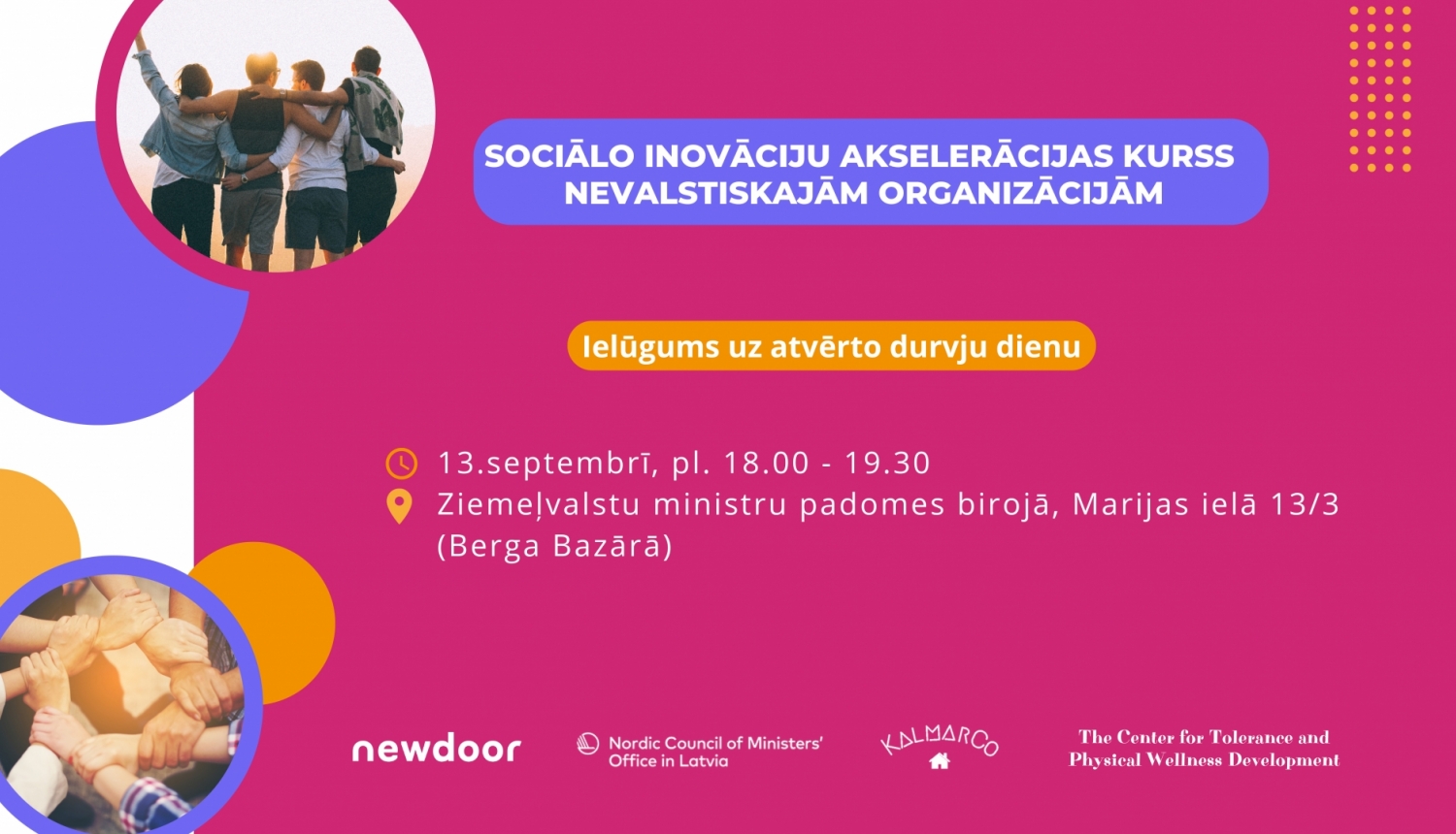 Kursu reklāmas plakāts