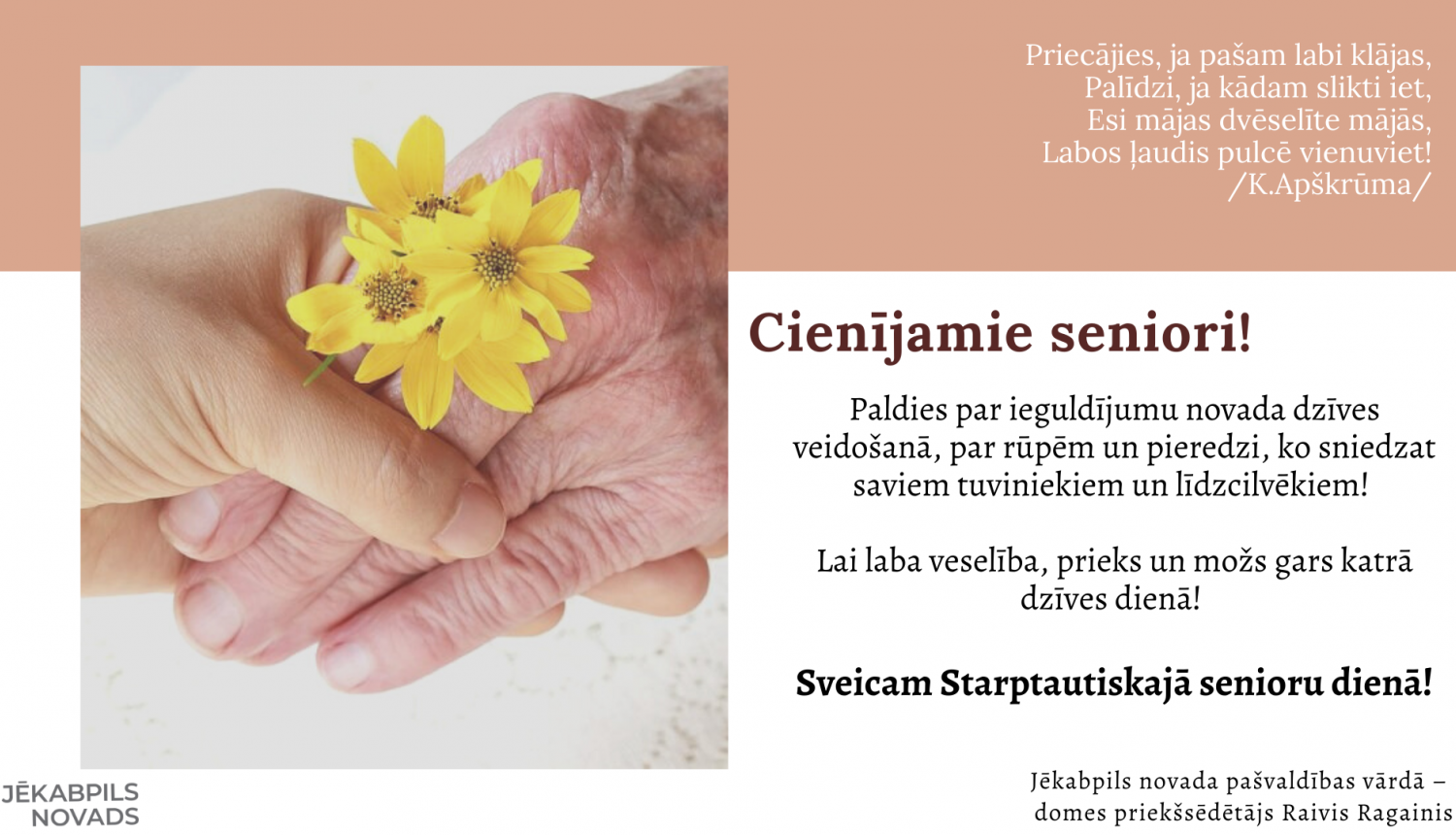 Sveiciens senioru diena