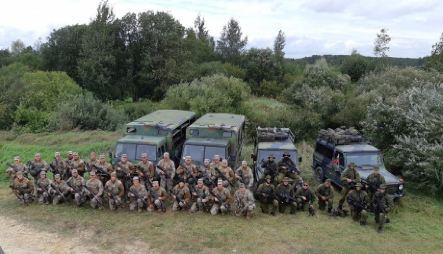 Zemessardzes 56. kaujas nodrošinājuma bataljons piedalījies militārajās mācībās “Zobens 2020"