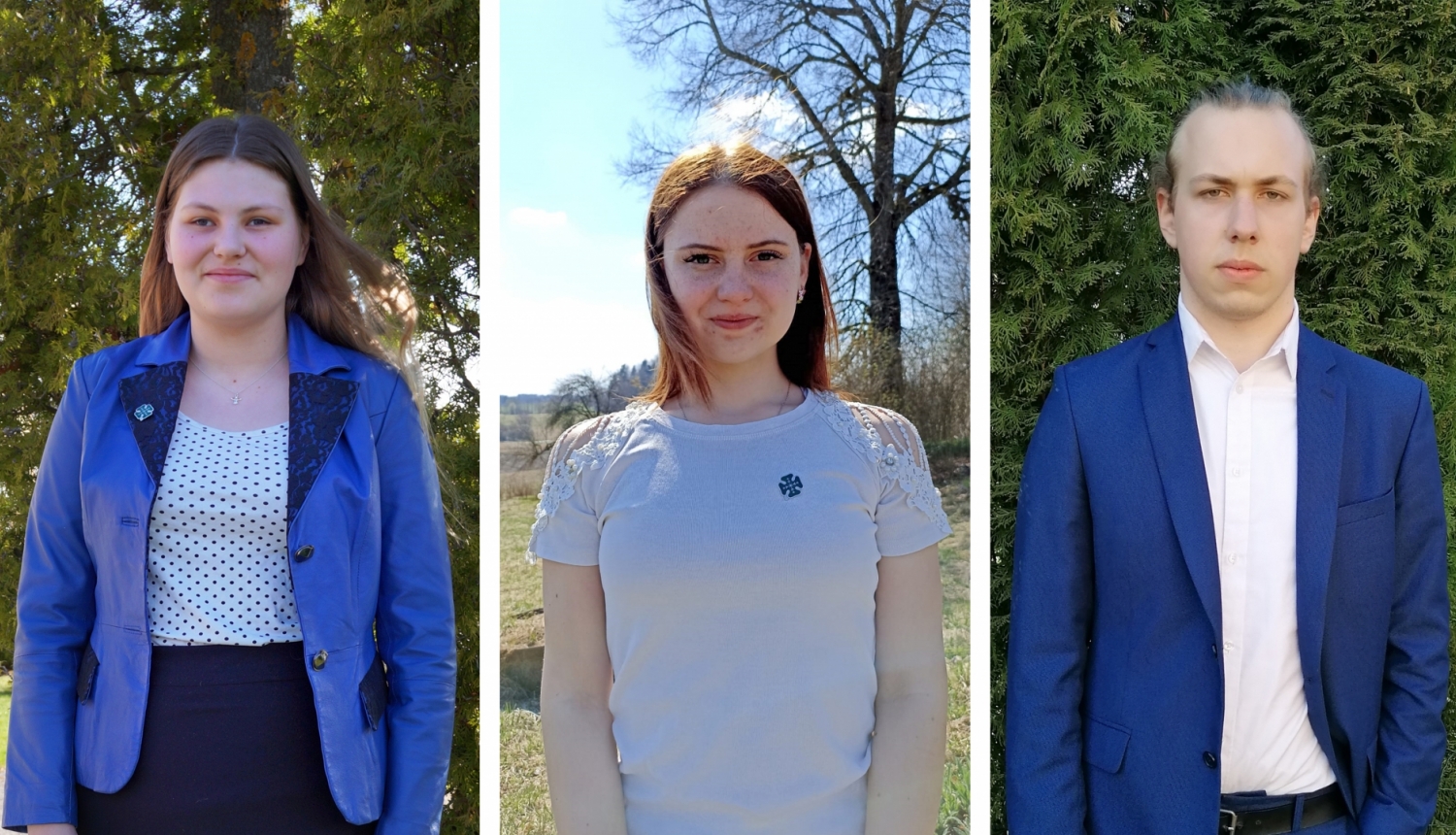 3 mazpulcēni - kolāža