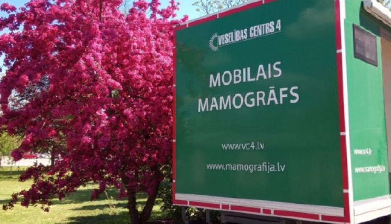 Vasarā varēs veikt izmeklējumus mobilajā mamogrāfā