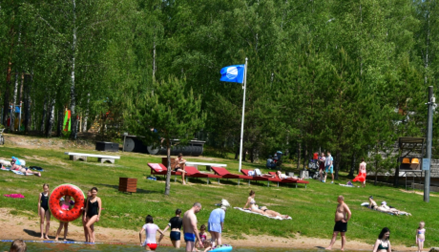 Radžu ūdenskrātuves peldvietas ūdens kvalitāte atbilst noteiktajām prasībām