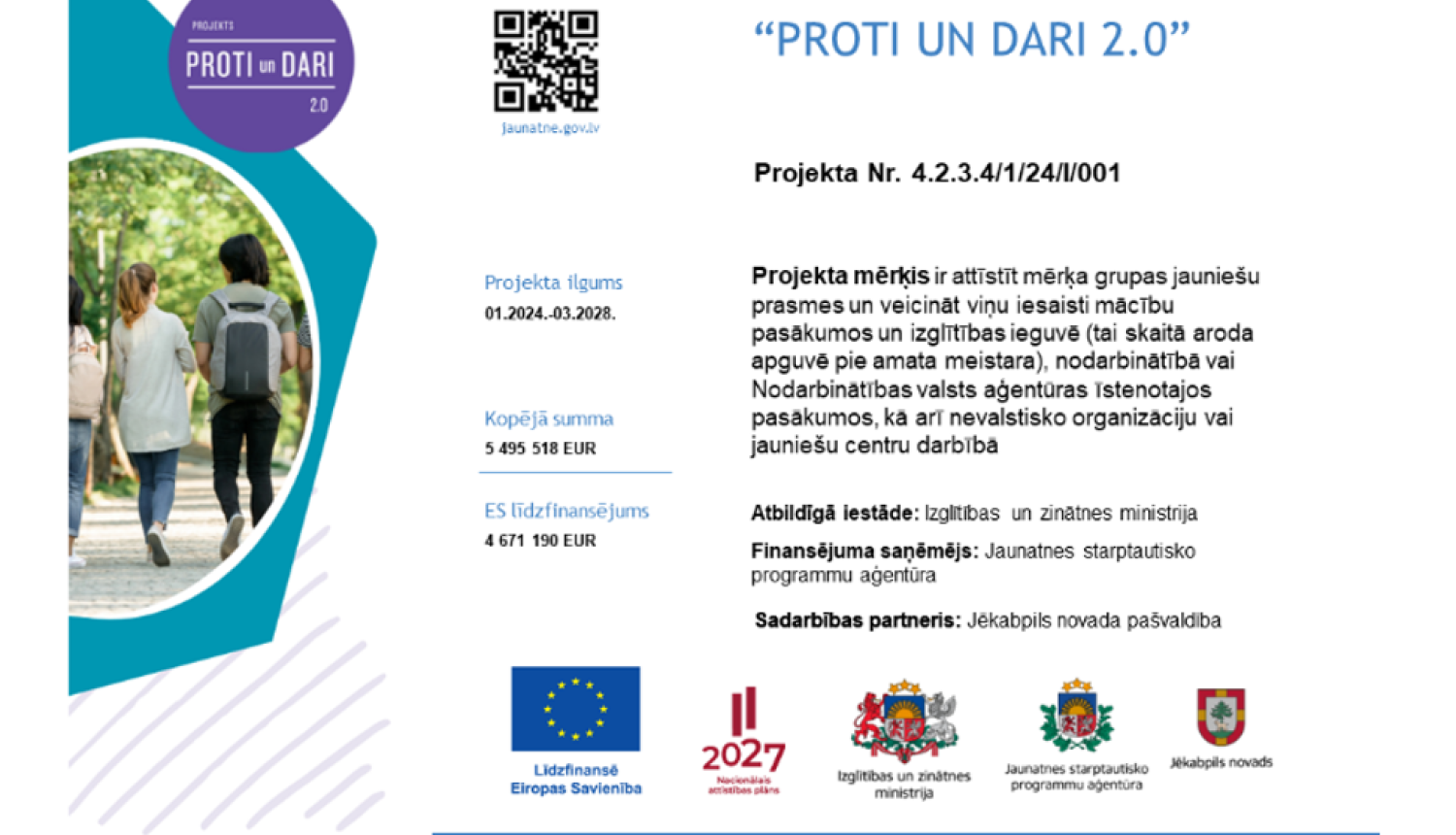 projekts proti un dari