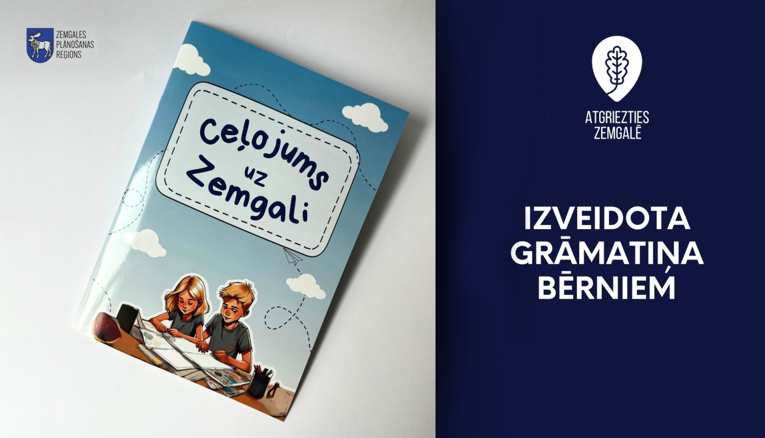 Ceļojums uz Zemgali - krāsojamā grāmatiņa