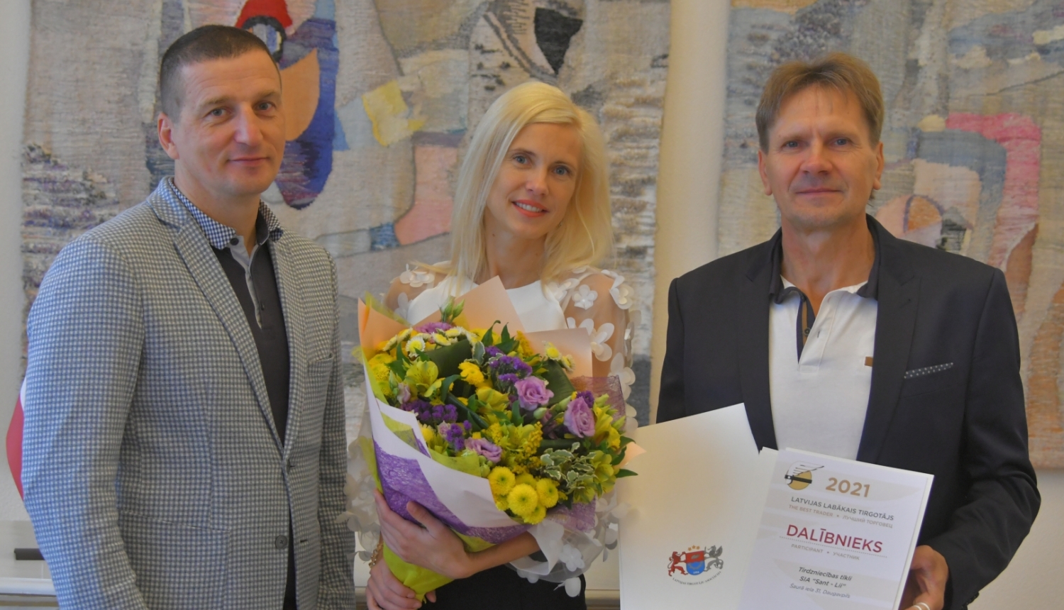 R. Ragainis un SIA "Sant-Li" vadība