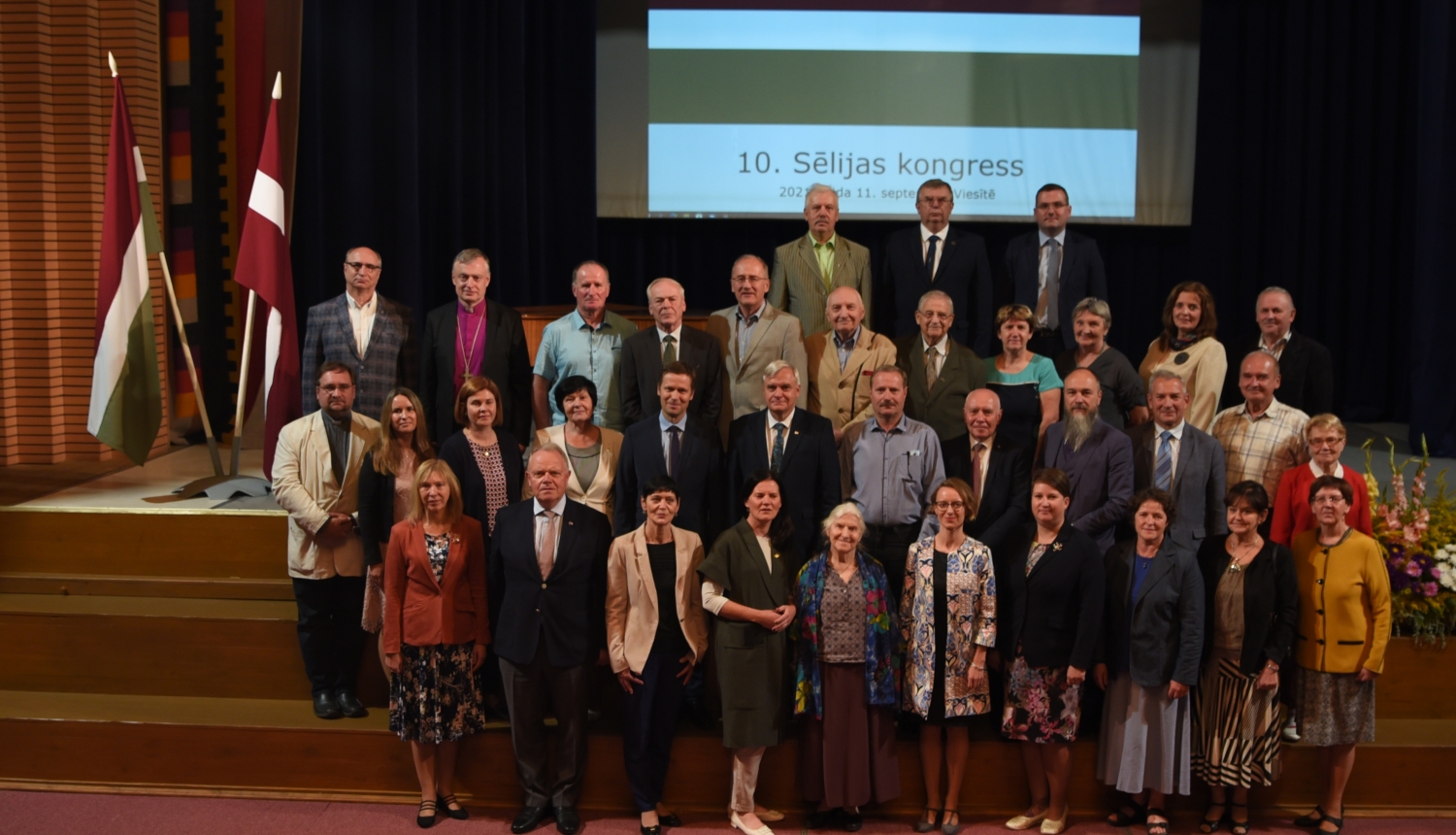 Sēlijas 10.kongresa dalībnieki
