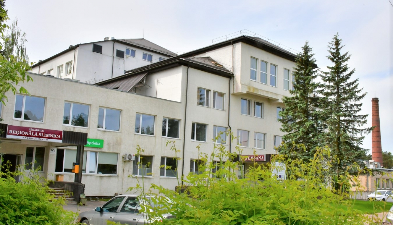 Jēkabpils reģionālās slimnīcas ēka
