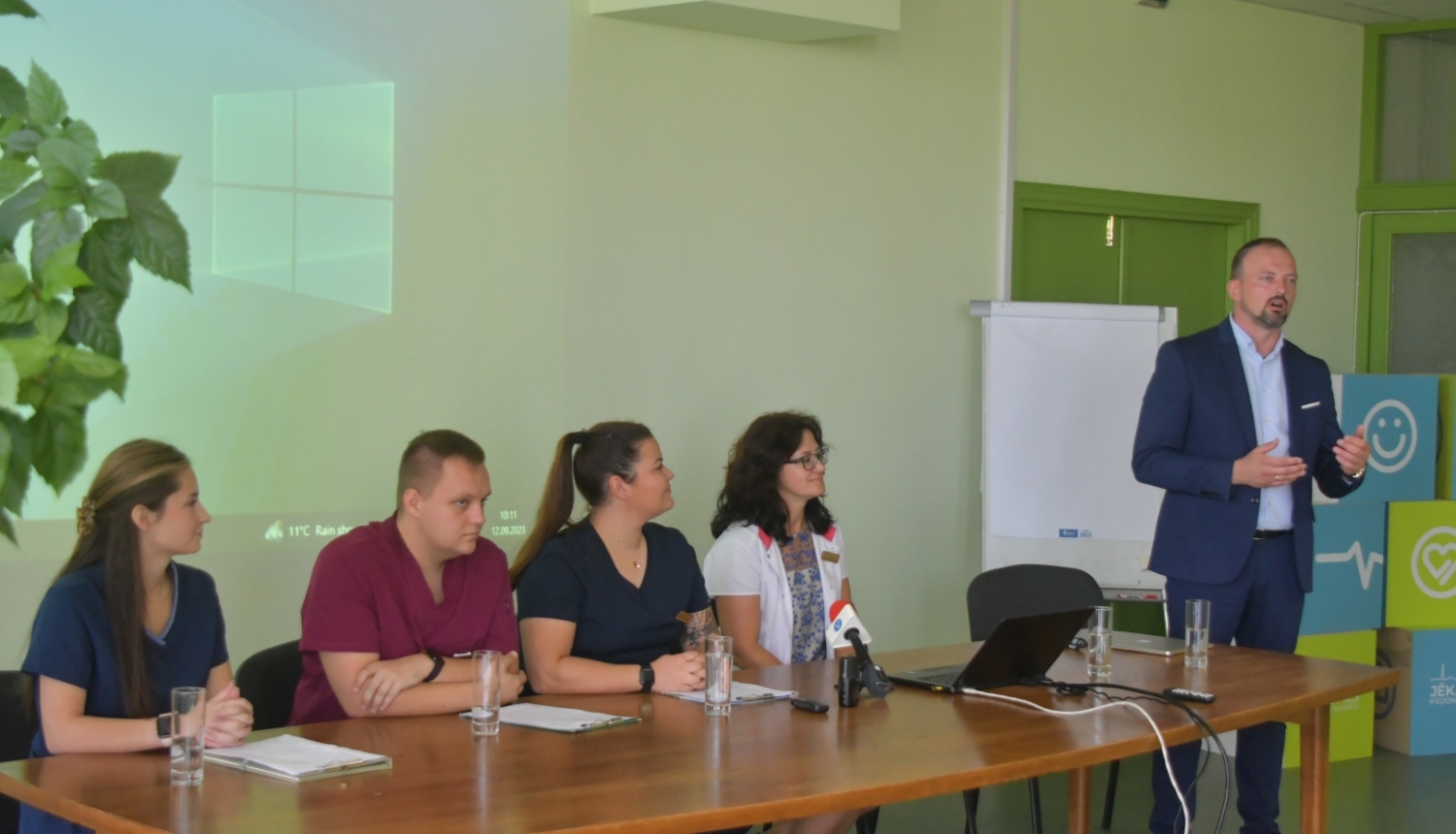 Subakūtās rehabilitācijas nodaļas atklāšana 