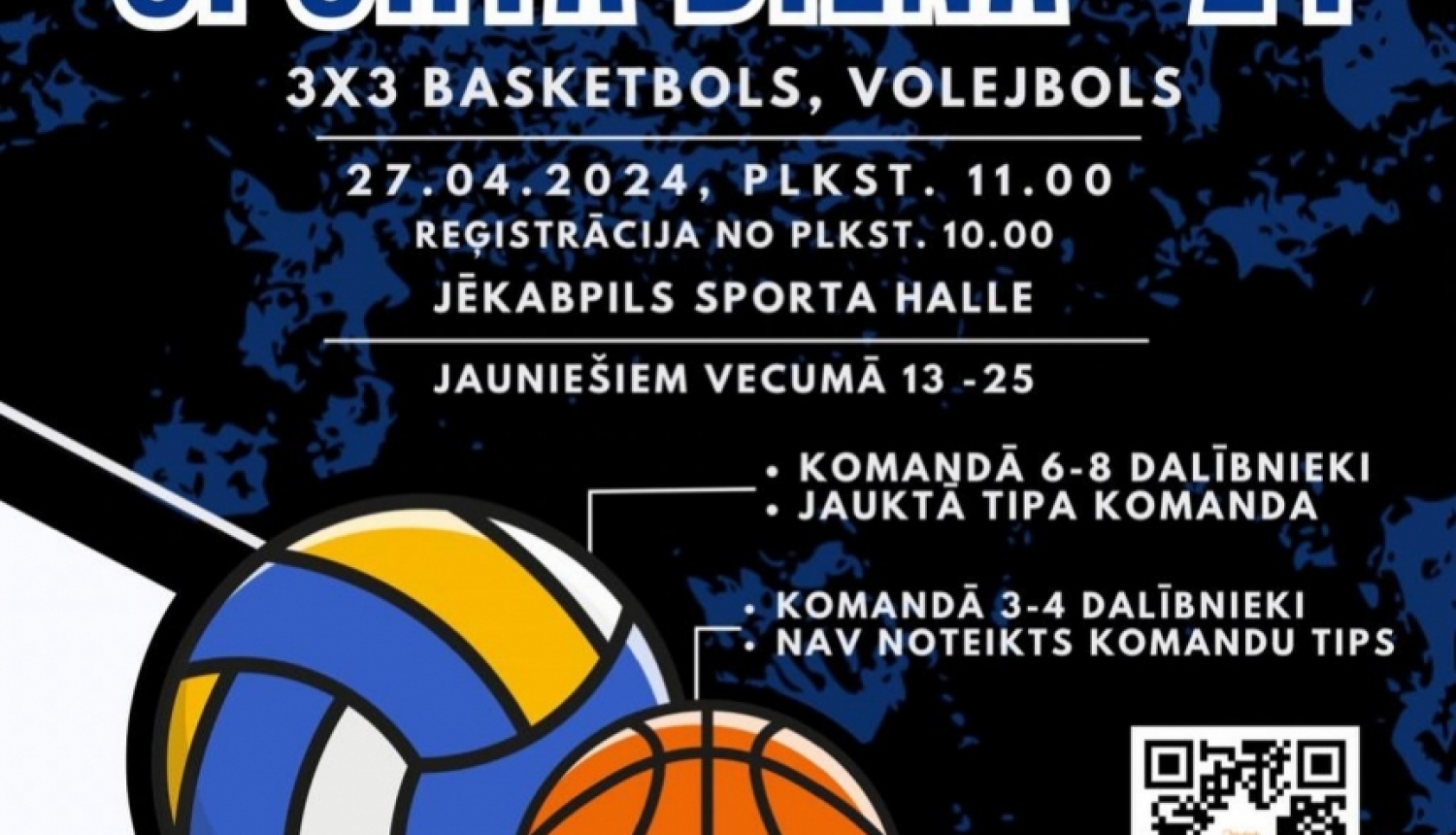 Sporta dienas afiša