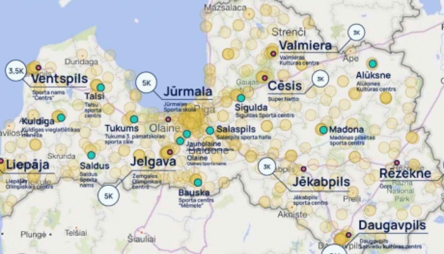 Liela mēroga vakcinācijas centri gatavi darbam
