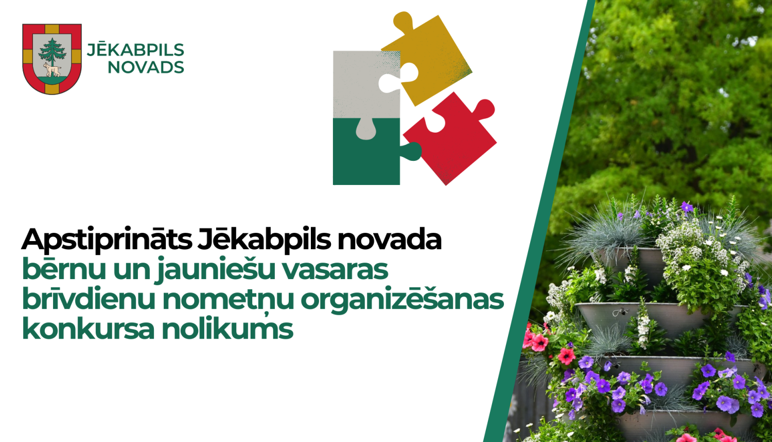 posteris par vasaras nometņu organizēšans nolikumu