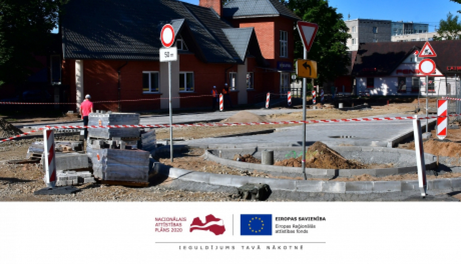 Iepazīstas ar Viestura ielas pārbūves gaitu