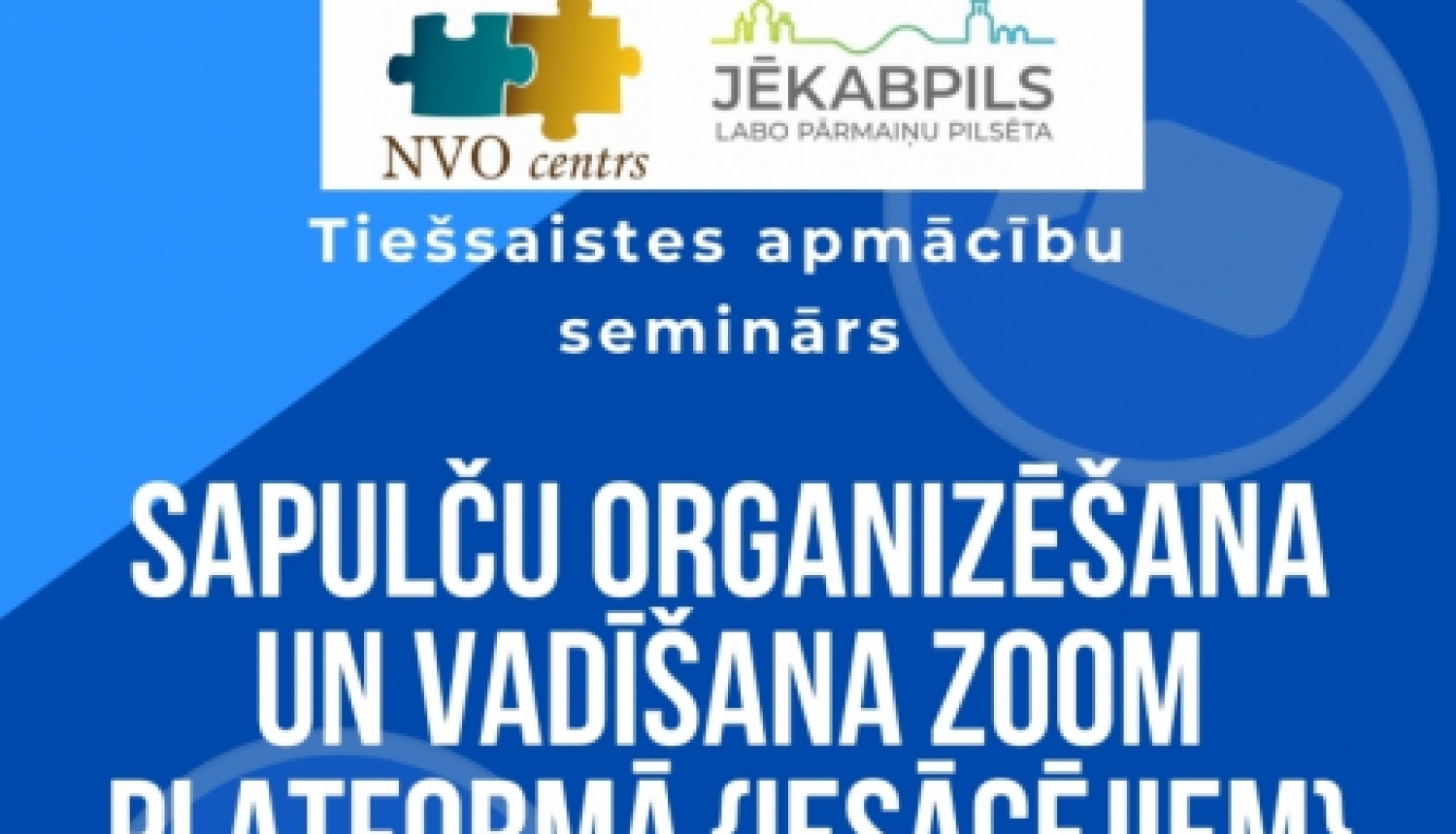 Aicina apgūt iemaņas ZOOM platformas lietošanā